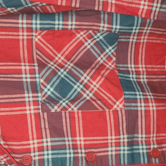 NWOT Goodfellow Flannel PJ Top - Picture 3 of 6